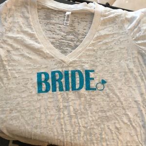 Bride shirt